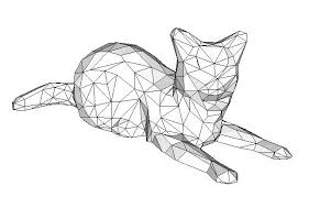 Animal Paper Model Cat Free Papercraft Download Arte De Papel En 3d Animales De Origami Animales De Papel