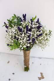 Bouquet Of Baby S Breath With Eucalyptus And Lavender Royalty Free Stock Photos Lavender Wedding Flowers Purple Wedding Flowers Lavender Wedding