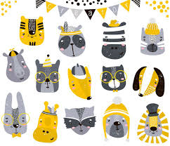 Cute Animal Faces Creator Animal Faces Cute Animal Illustration Cute Animals