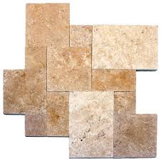 Frenchpatterns.com has offered french patterns as tiles or pavers produced from travertine , marble and shellstone. Tuscany Beige French Pattern Tumbled Traditional Wall And Floor Tile By Shades Of Stone Houzz