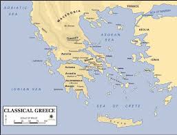 This Picture Shows A Map Of Greece During The Classical Period With Many Of The Major City States Labeled Ancient Greece Greece Classical Period