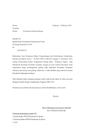 Contoh Surat Permohonan Pertemuan Dengan Menteri Contoh Surat Permohonan Cute766