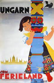 Hungary Ungarn Travel Posters Travel Poster Design Vintage Travel