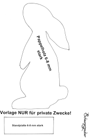 Hase Vorlage Zum Selber Machen Ostern Vorlagen Ostern Basteln Holz Hasen Schablone
