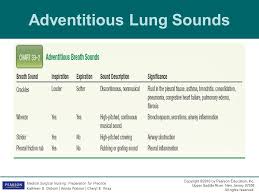 Nursing Assessment Of Patients With Respiratory Disorders