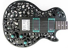 These Awesome Guitars Were Made With A 3d Printer Guitar Cool Guitar Guitar Design