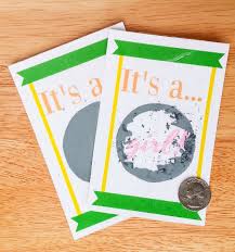 As you scratch out lines and shapes, the colorful crayon layer beneath the paint will show through. Scratch Off Cards Make Your Own