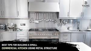 Depending on the size of the kitchen, the staff, and the productivity, the kitchen can many larger restaurants have designated stations for fish, pastries, and pasta, and while you may not have that luxury, you can still set up designated spaces. Best Tips For Building A Small Commercial Kitchen Using Metal Structure