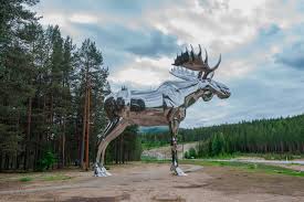 Kerri einarson (/ ˈ eɪ n ə r s ə n /; Norway And Canada Go Head To Head Over The World S Tallest Moose Statues The New York Times