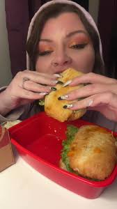 Delicious Boston Pizza Dinner with Crunchy Chicken Sandwich and ASMR Mukbang