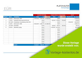 Erstellt man eine tabelle oder ein dokument bei excel und möchte bestimmt worte immer gleich formatieren, sollte man einen. Eur Vorlage Beispiel Kostenloser Excel Download