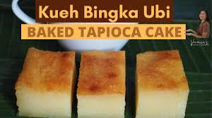 For the plain fried carrot cake: Kueh Bingka Ubi Baked Tapioca Cake Kueh Bengka Ubi Kayu Kue Bingka Ubi Kayu Youtube