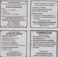 .lowongan kerja di indomaret terbaru, cara melamar kerja di indomaret, lowongan kerja indomaret di berbagai kota / kabupaten ada berbagai posisi yang bisa anda pilih ketika anda mendaftarkan diri menjadi calon karyawan indomaret yaitu head office, staff. Batam Pos Lowongan Kerja Enak