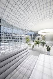 青岛西海岸云中花社咖啡馆 sws group 谷德设计网 space architecture circular lighting flower cafe