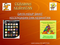 Kesihatan bermula daripada anda.amalan gaya hidup sihat, memberi faedah kepada kecergasan fizikal yang seterusnya memanfaatkan diri, organisasi dan negara. Ceramah Kesihatan Gaya Hidup Sihat Ppt Powerpoint