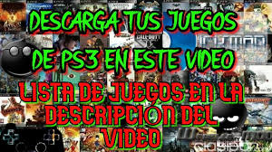 Como descargar juegos de ps3 gratis 2021 como instalar juegos de ps3 via usb desde tu pc bien explicadoen este vídeo enseño :00:25 | información. Juegos De Ps3 En Pkg Y En Formato Carpeta Por Mediafire Checa La Descripcion De Video Youtube