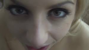 Behind the scenes Lexi Belle blows the camera man