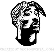 Image Result For Tupac Shakur Vector Tatuajes 2pac Dibujos De Raperos Dibujos