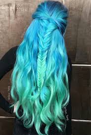 Raimbowhair Greenhair Bluehair Mermaidhair Colorhair Green Blue Hair Mermaid Raimbow Color Br Pinte Hair Styles Hair Color Pastel Unicorn Hair Color