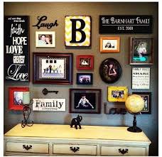 Bye blank walls, hello personalized walls. Photo Wall Ideas