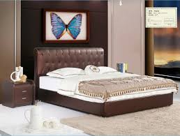 Maybe you would like to learn more about one of these? China Brown Color King Size Genuine Leather Bedroom Bed P928 China Furniture Set Leather Bed