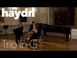 Haydn Trio For Flute Cello And Piano In G Major Hob Xv 15 Youtube