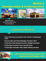 Kajian kes sejarah tingkatan 1 tamadun islam dan sumbangannya. Bab 8 Tamadun Islam Dan Sumbangannya