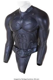 Actor and director george clooney scored his breakout role in 1992 as dr. George Clooney Batman Sonar Batsuit Torso And 5 Accessories From Lot 1557 Heritage Auctions