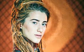 Natia Todua, German singer, portrait, hoot, beautiful woman, HD wallpaper