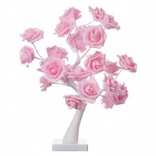 How much does a battery operated lamp cost at home depot? 2700k Pink Rose Table Lamp 6hrs Timing Function Battery Powered Desk Lights Home Improvement Fairy Night Light Adjustable Braches 3aa Batteries Powered 2modes Smartdirect Lighting Ceiling Fans Tools Home Improvement