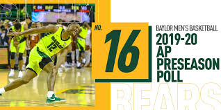 Coach drew and the mens team reached the elite eight. Baylorproud Baylor Men S Basketball Begins 2019 20 Ranked 16th Nationally