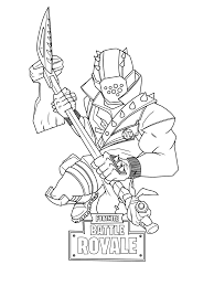 Fortnite battle royale coloring page omega max level. Coloriage Fortnite Gratuit 24742 Jeux Videos