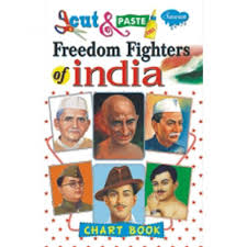 Cut Paste Chart Book Freedom Fighters 009 Manoj