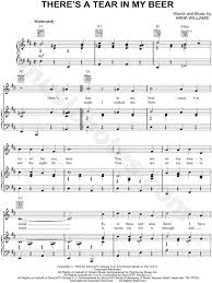 We did not find results for: Hank Williams There S A Tear In My Beer Sheet Music In D Major Transposable Download Print Sku Mn0068613