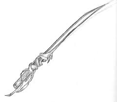 Sword By Raptor101 On Deviantart Sword Drawing Sword Curved Swords