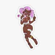 Do you see that purple hair anime guy is also attractive? African American Anime Stickers Redbubble