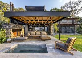 Photo courtesy of master pools builder: Attractive Covered Patio Ideas For Your Extra Comfort Decortrendy