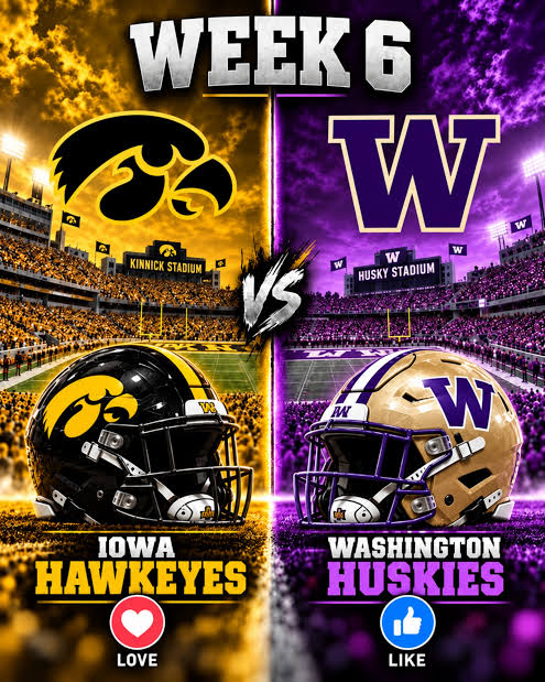 Iowa Hawkeyes vs Washington Huskies game rescheduled