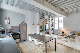 Cuisine Ouverte Sur Salon Contemporain Comment Amenager Un Petit Appartement Appartement Design Appartement