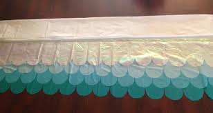 Pin By Nicole Ritchie On Creative Inspiration Mermaid Birthday Party Mermaid Party Favors Party Table Cloth