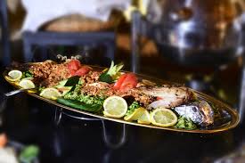سمك مامور مشوي في مطعم اميرة فندق قصر الستين Fish And Seafood Food Foodie