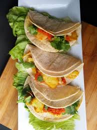 In another shallow bowl, toss bread crumbs with lemon pepper. Curried Fish Tacos Nik Snacks Nik Snacks