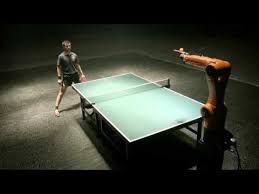 Table Tennis Champion To Face Off Against Robot In March Table Tennis Robot Table Tennis Ping Pong