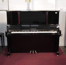 Yamaha U5 Upright Piano For Sale With A Black Case And Polyester Finish Buy A Yamaha U5 Upright Piano Besbrode Pianos Leeds Is A Specialist Piano Dealer Tra In 2021 Piano