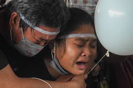 Searing cries, piercing questions at burial of Tarlac shooting victims