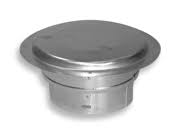 It's electric powered and uses a thermostat and humidistat to control temperature and prevent moisture buildup. Roof Vent Exhaust Top Cap 8 Inch Galvanized 1