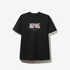 K Pop Band Designed Streetwear Black Tee Mens Tops Mens Graphic Tshirt