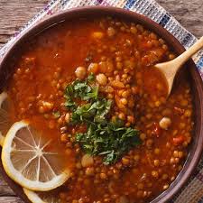 Moroccan Harira Soup In 2020 Harira Soup Soup Recipes Slow Cooker Moroccan Lentil Soup