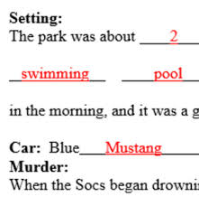 The outsiders chapter 8 review. The Outsiders Chapter 4 Affidavit The Murder Of Bob Sheldon Printable