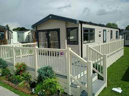 Fensys Premium Grey Deck Board At Lawns Caravan Show Mobile Home Porch Holiday Home Home Porch